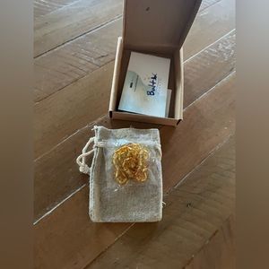 Amber teething necklace -NEW
